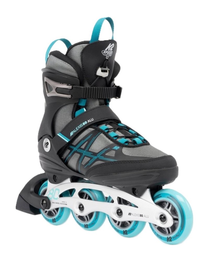 K2 - Alexis 80 Alu - Fitness Skates - 42.5