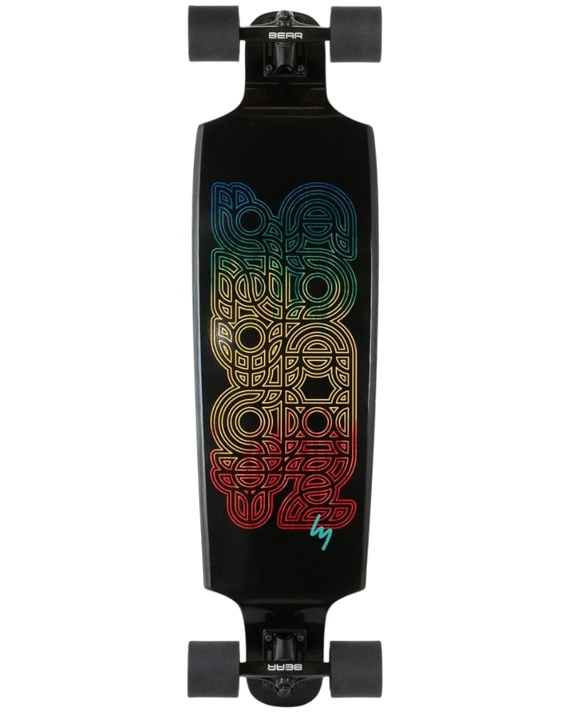 Landyachtz - Top Cat 37" Fade - Longboard Complete afbeelding