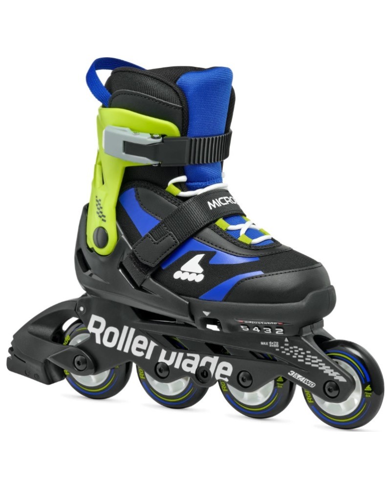 Rollerblade - Microblade Black/Blue - Verstelbare Kinderskates - 33-36.5