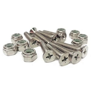 Burnin Flathead 30mm Silver