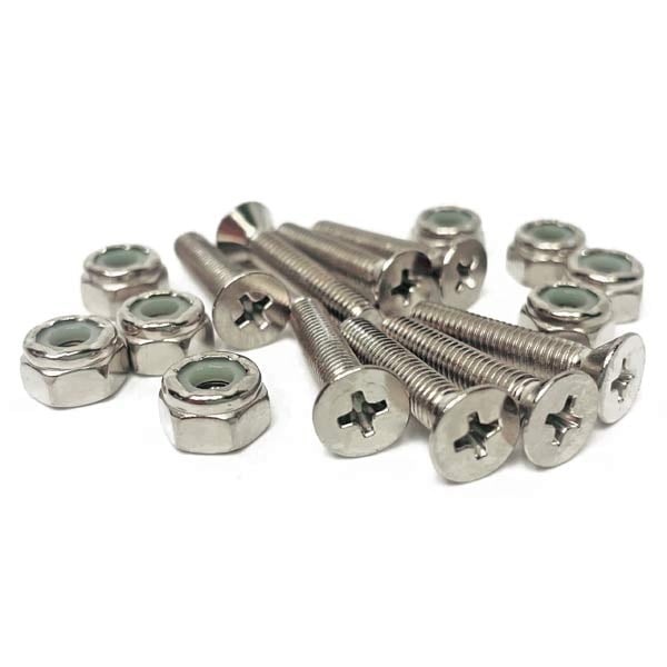 Burnin - Flathead 30mm Silver - Hardware