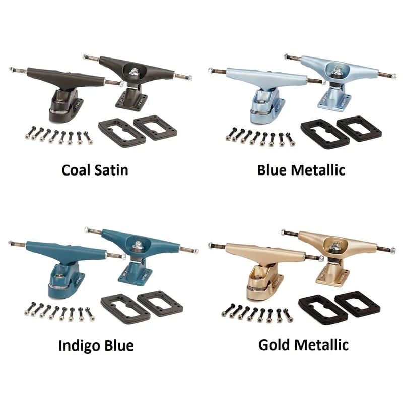Carver - C7 Hollow Surfskate - Truck Set - Coal Satin