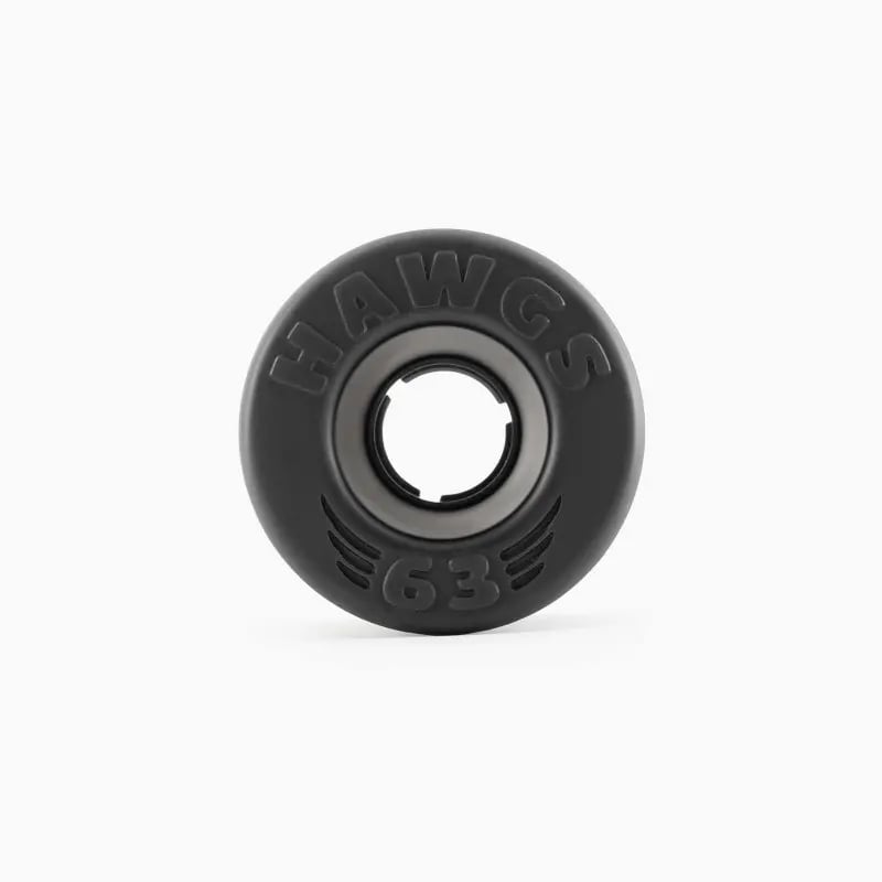 Hawgs - Doozies 63mm 78A - Longboard Wielen - Grijs