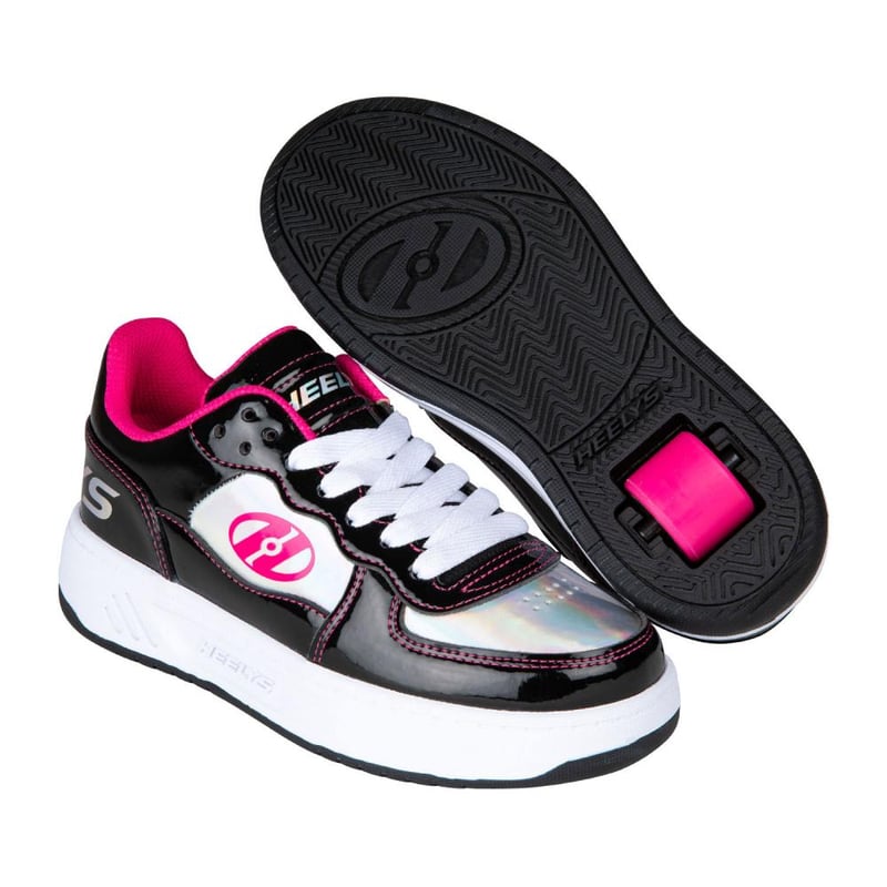 Heelys - Rezerve Low Black Pink Multi - Rolschoenen - 36.5