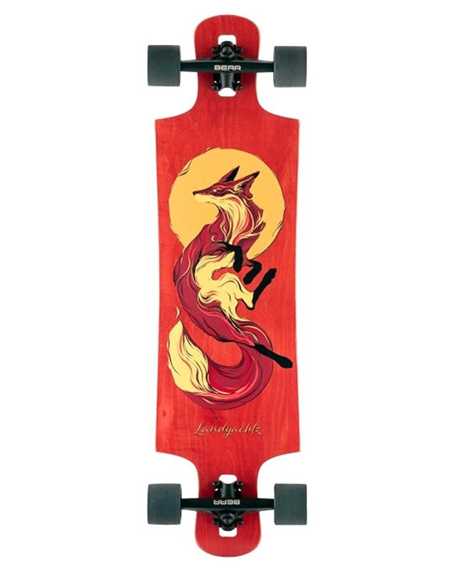 Landyachtz - Drop Hammer Sun Fox 36.5'' Longboard Complete
