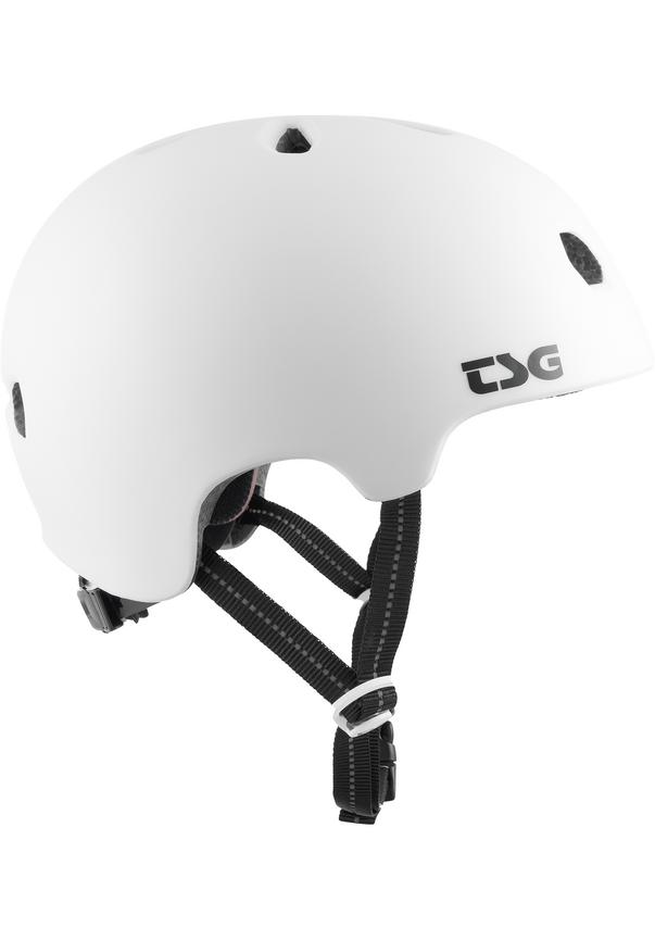 TSG - Meta Solid Satin White - Skate Helm - S/M