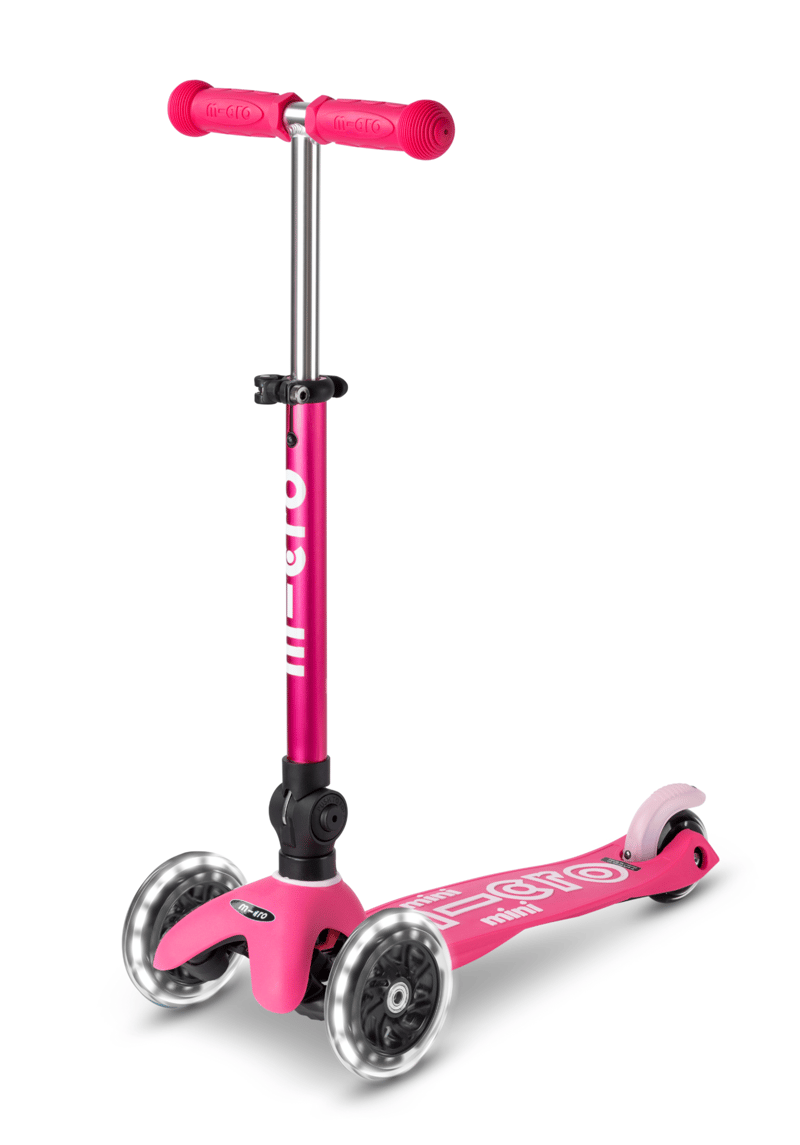 Micro - Mini Deluxe Inklapbaar LED Pink - Step Complete