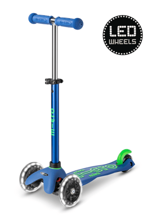 micro mini deluxe led blue green