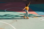 Chaya Melrose Premium Maple Syrup Rollerskates Impression