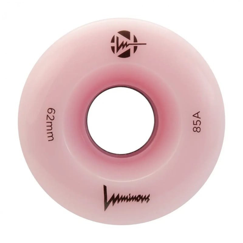 Luminous - LED Sixies 62mm 85A - Rolschaats wielen - Flamingo afbeelding 1