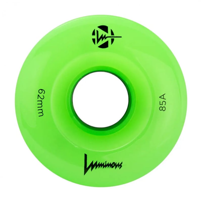 Luminous - LED Sixies 62mm 85A - Rolschaats wielen - Green Apple Glow afbeelding 1