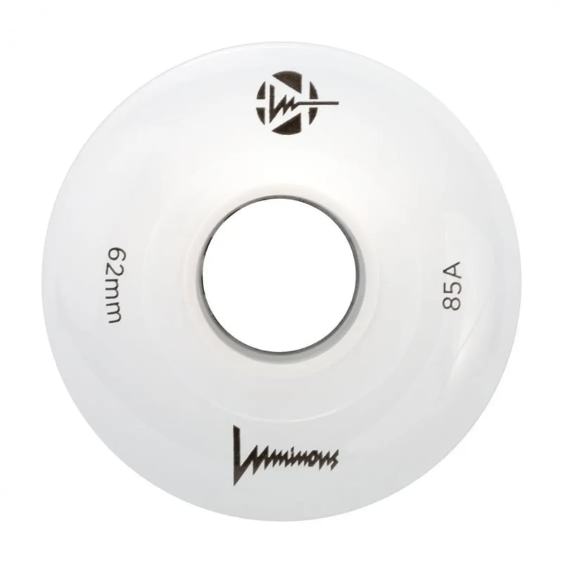 Luminous - LED Sixies 62mm 85A - Rolschaats wielen - White afbeelding 1