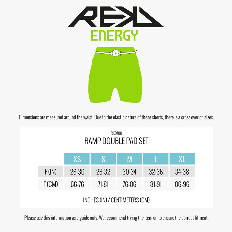 Rekd - Energy Impact Shorts - Crashpants - XS