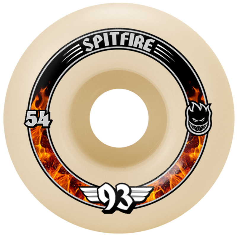 Spitfire - Soft Sliders Formula Four 93D 54mm Radials - Skateboard Wielen