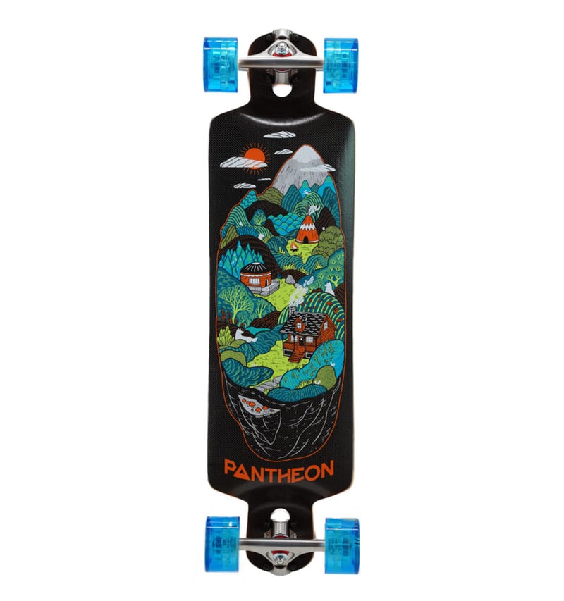Pantheon - Trip Carbon 33.25" Longboard Complete