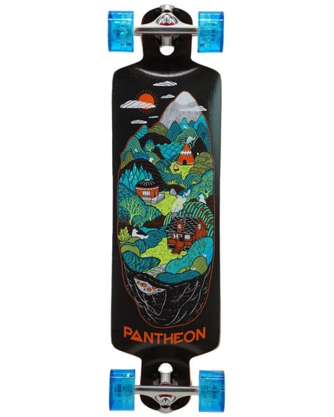 Pantheon Trip Carbon 33.25" Longboard Complete Pantheon Trip Carbon 33.25"