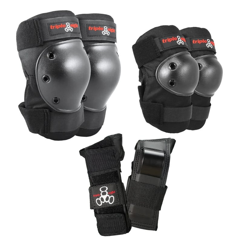 Triple Eight - Saver Series 3 Pack Zwart - Beschermset - JR