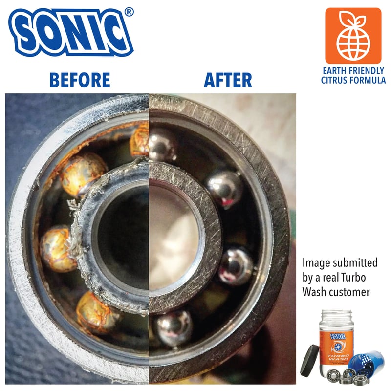 Sonic - Turbo Wash - Lager Schoonmaak Set