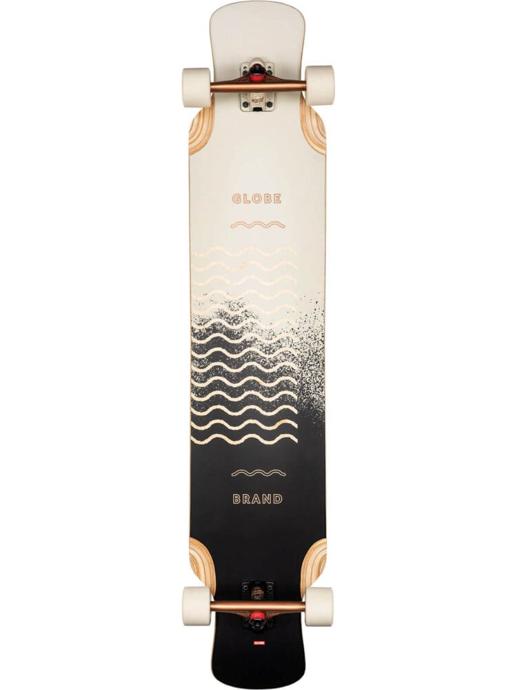 Globe - Geminon XL Spray Wave/Black Copper 47" - Longboard Complete