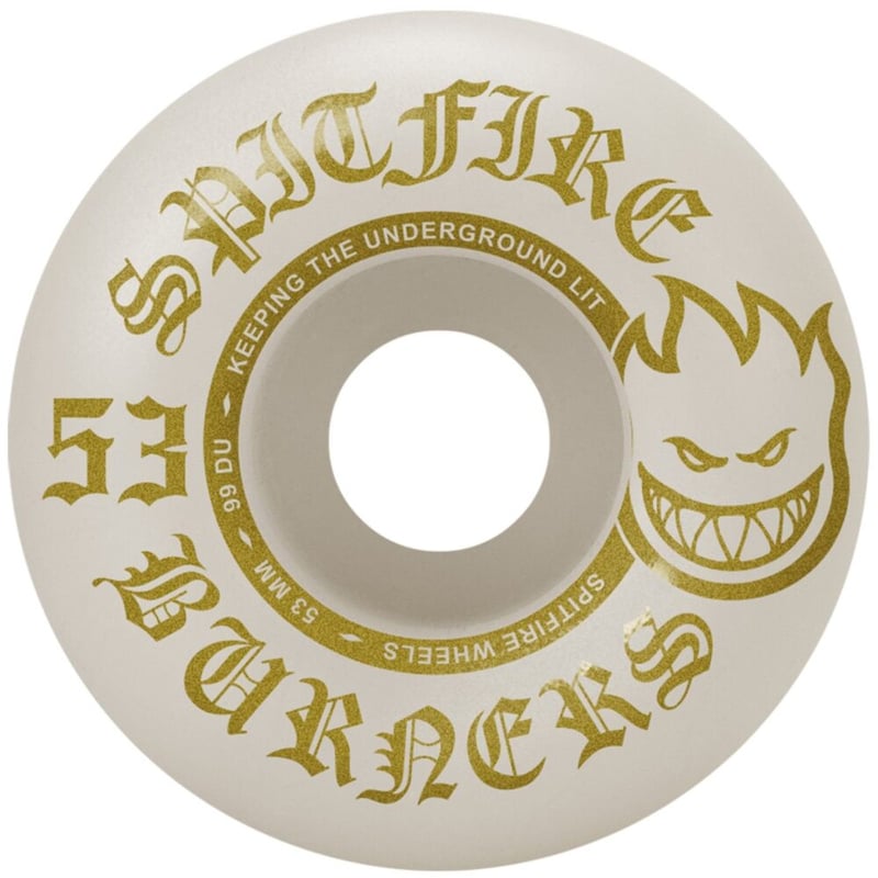 Spitfire - Burner Gold 99D 53mm - Skateboard Wielen