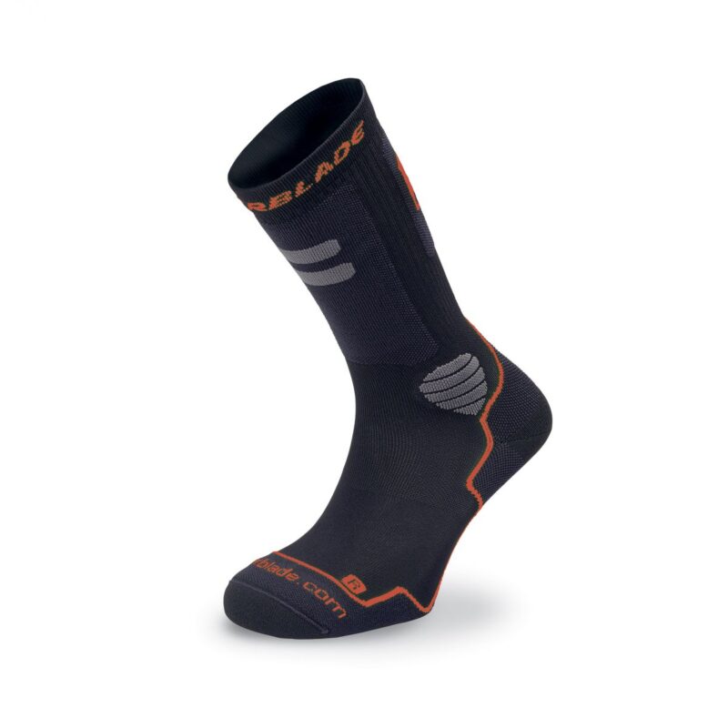 Rollerblade - High Performance Socks Black/Red - Skate Sokken - XL