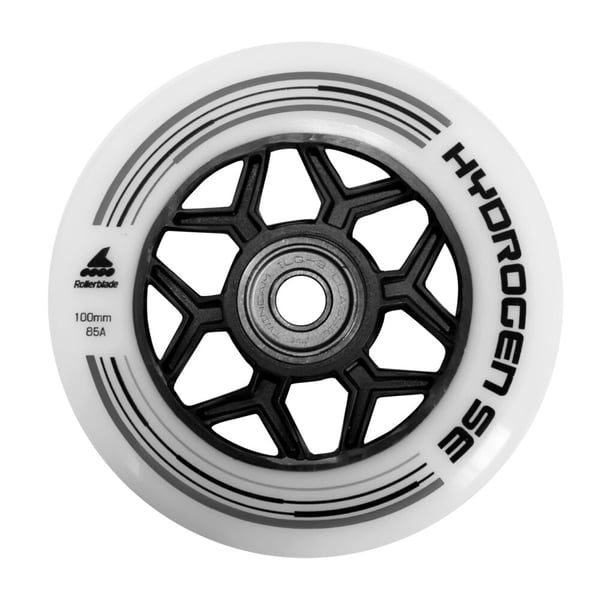 Rollerblade Hydrogen SE 100MM Wheels & Bearings - Skate Wielen Rollerblade Hydrogen SE 100MM Wheels & Bearings - Skate Wielen