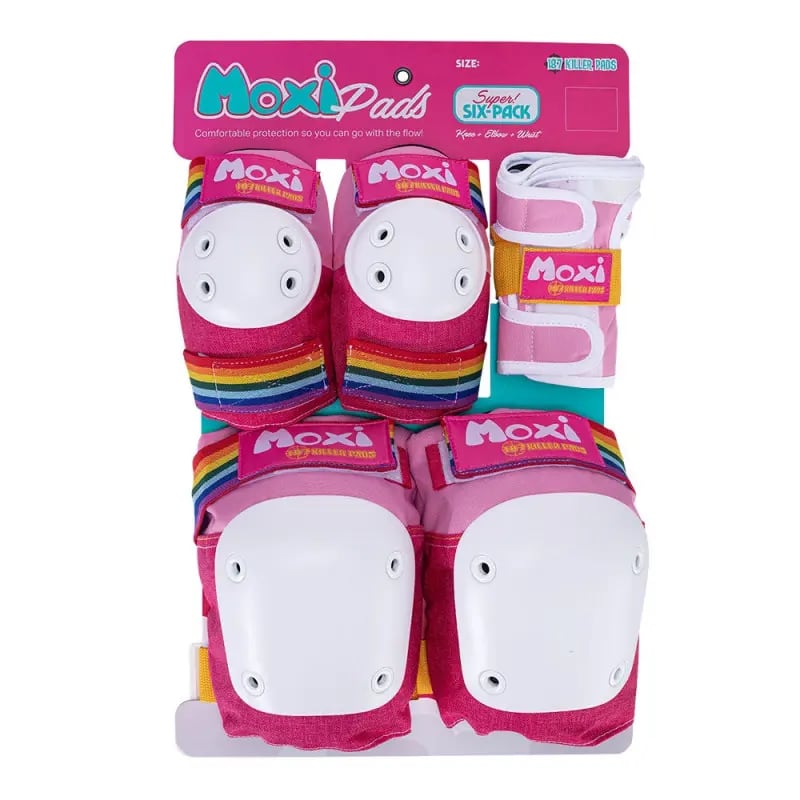 Moxi Skates - Six Pack Pink - Beschermset - XS