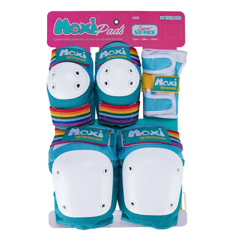 Moxi Skates - Six Pack Jade - Beschermset - S/M
