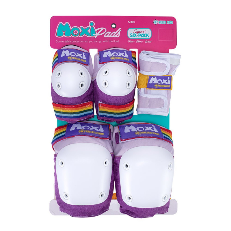 Moxi Skates - Six Pack Lavender - Beschermset - XLT