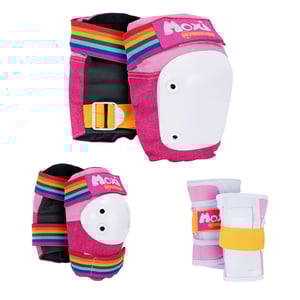 Moxi Skates Pink Six Pack JR by 187 Protectie 