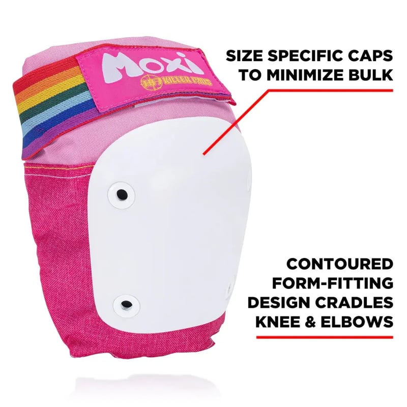 Moxi Skates - Six Pack Pink - Beschermset - XS