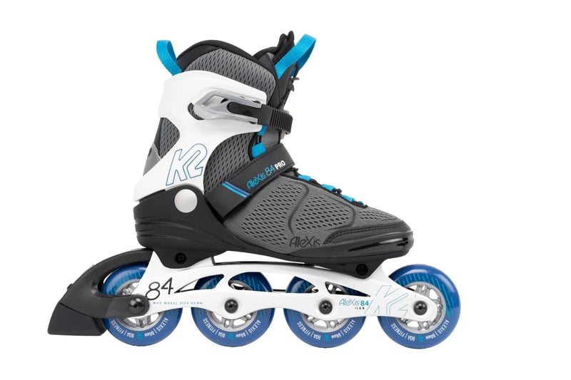 K2 - Alexis 84 Pro Gray Blue - Recreatie Fitness Skates - 42.5