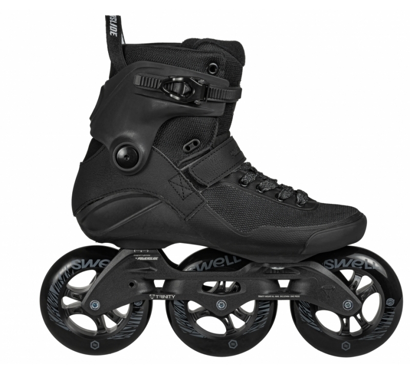 Powerslide Swell Triple 110 Tri Skates 40 Zwart