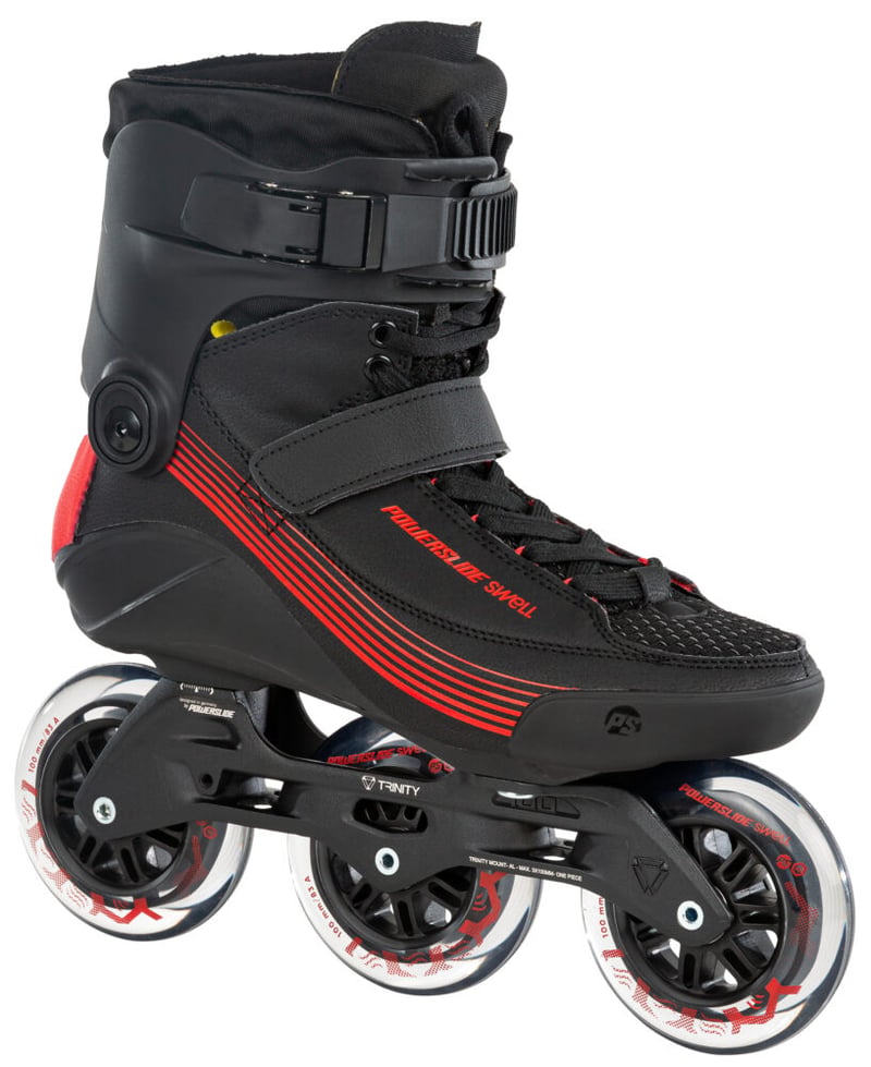Powerslide - Swell Black 100 - Tri Skates - 47