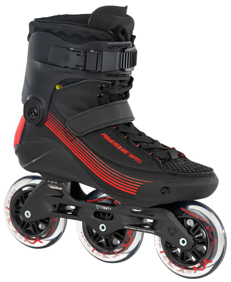 Powerslide - Swell Black 100 - Tri Skates - 47
