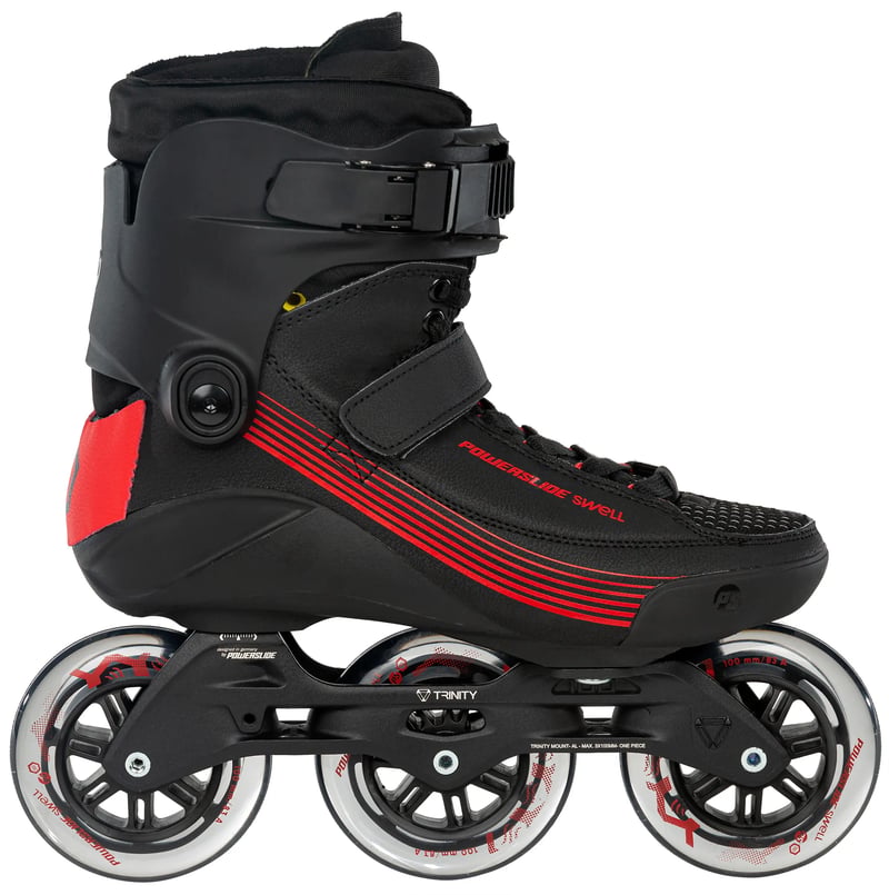 Powerslide - Swell Black 100 - Tri Skates - 47