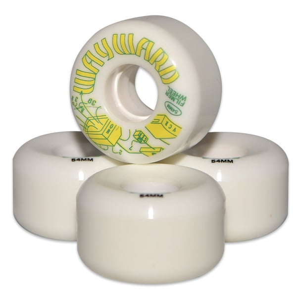 Wayward 54mm Funnel Cut Filmer 80A - Skateboard Wielen Wayward 54mm Funnel Cut Filmer 80A - Skateboard Wielen