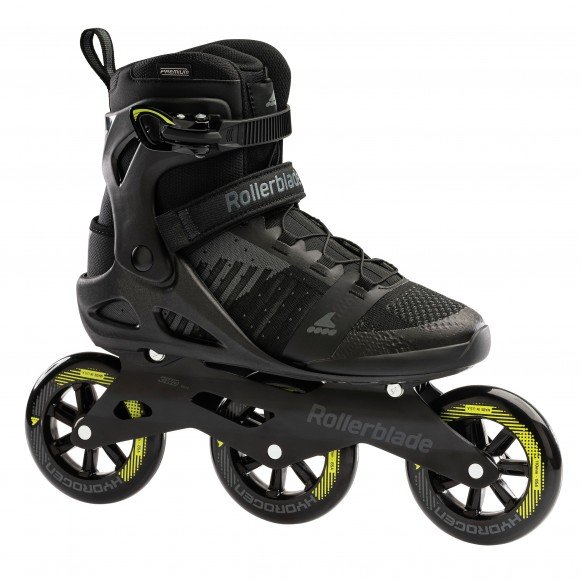 Rollerblade - Macroblade 110 3WD Black/Lime - Fitness Tour Skates - 41