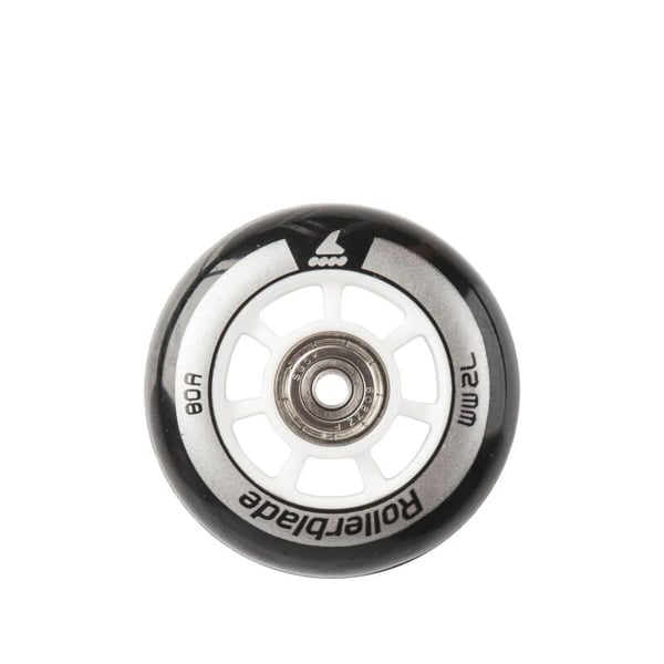 Rollerblade 72mm Wheels & Bearings Pack - Skate Wielen Rollerblade 72mm Wheels & Bearings Pack Skate Wielen