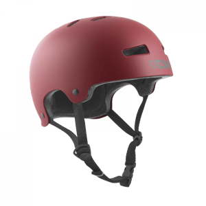 TSG Evolution Solid Color Satin Oxblood - Skate Helm