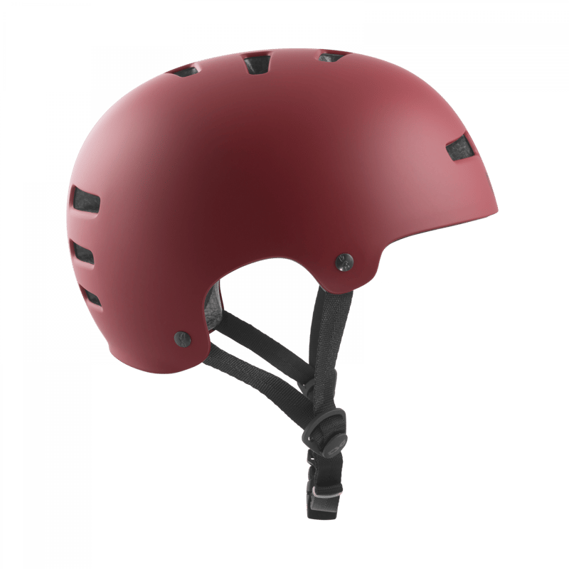 TSG - Evolution Solid Color Satin Oxblood - Skate Helm - L/XL