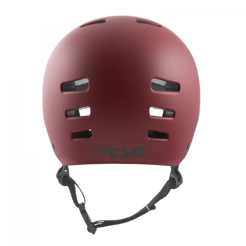 TSG - Evolution Solid Color Satin Oxblood - Skate Helm - L/XL