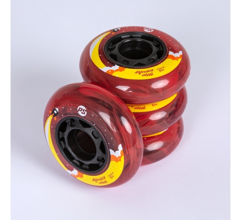 Powerslide - 72mm Adventure 4-pack - Skate Wielen