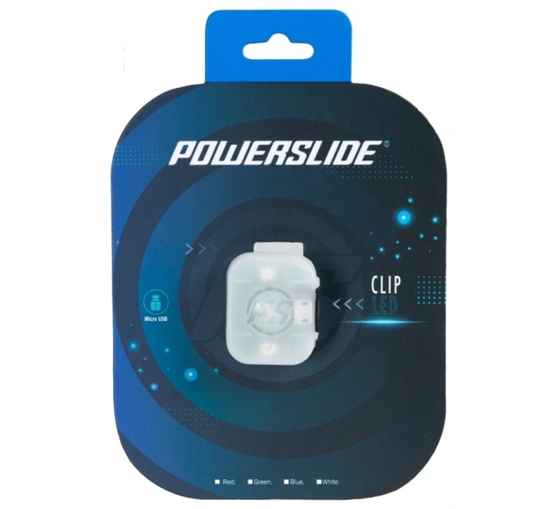 Powerslide - Fothon Clip Red, Green, White or Blue - Verlichting - Wit
