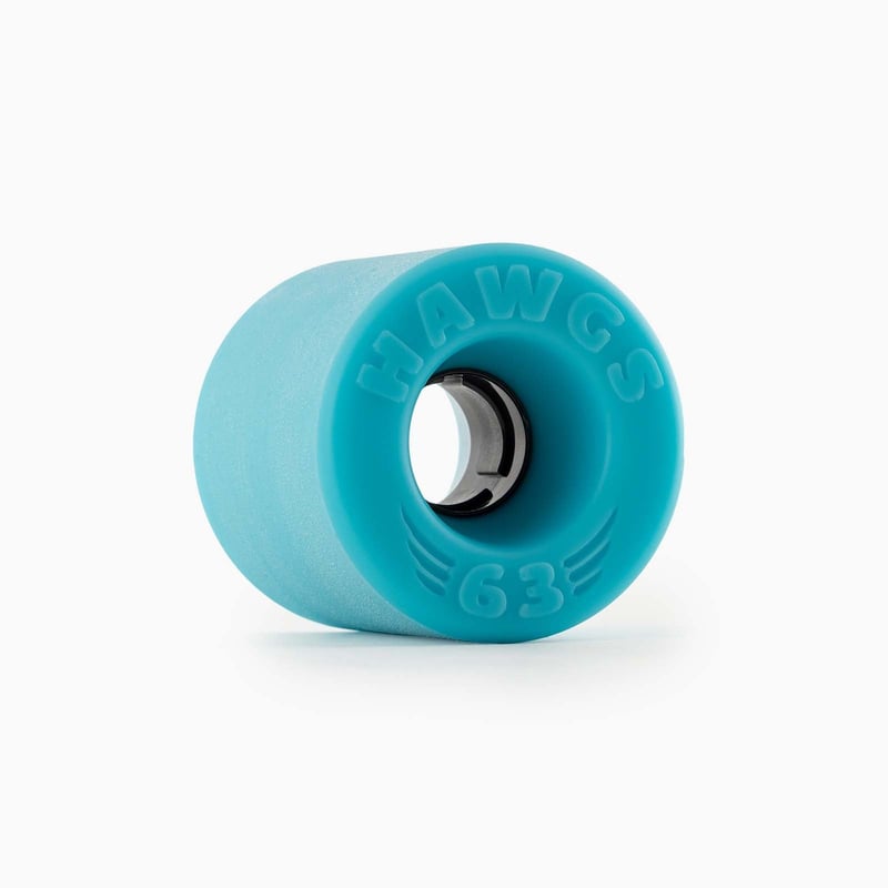 Hawgs - Doozies 63mm 78A - Longboard Wielen - Blauw