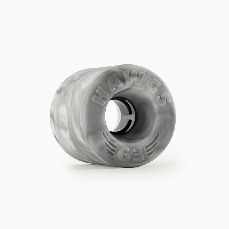 Hawgs - Doozies 63mm 78A - Longboard Wielen - Grijs