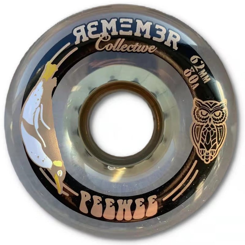 Remember - Peewee 62mm - Longboard Wielen - Blauw