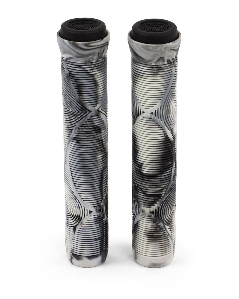 Slamm - 165 Team Swirl Bar Grips - Step Handvatten - Grijs afbeelding