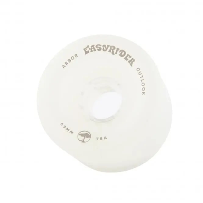 Arbor - Easyrider Outlook 69mm 78A - Longboard Wielen - Wit