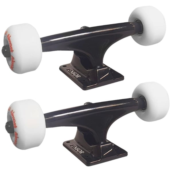 almost-truck-wheel-combo-36833 Tensor Component Pack 5.25 Black Skateboard Setup Main